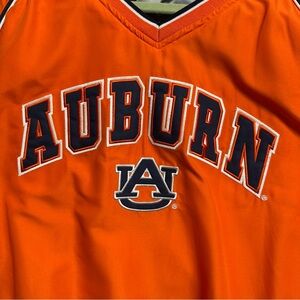 Auburn Orange Pullover Windbreaker